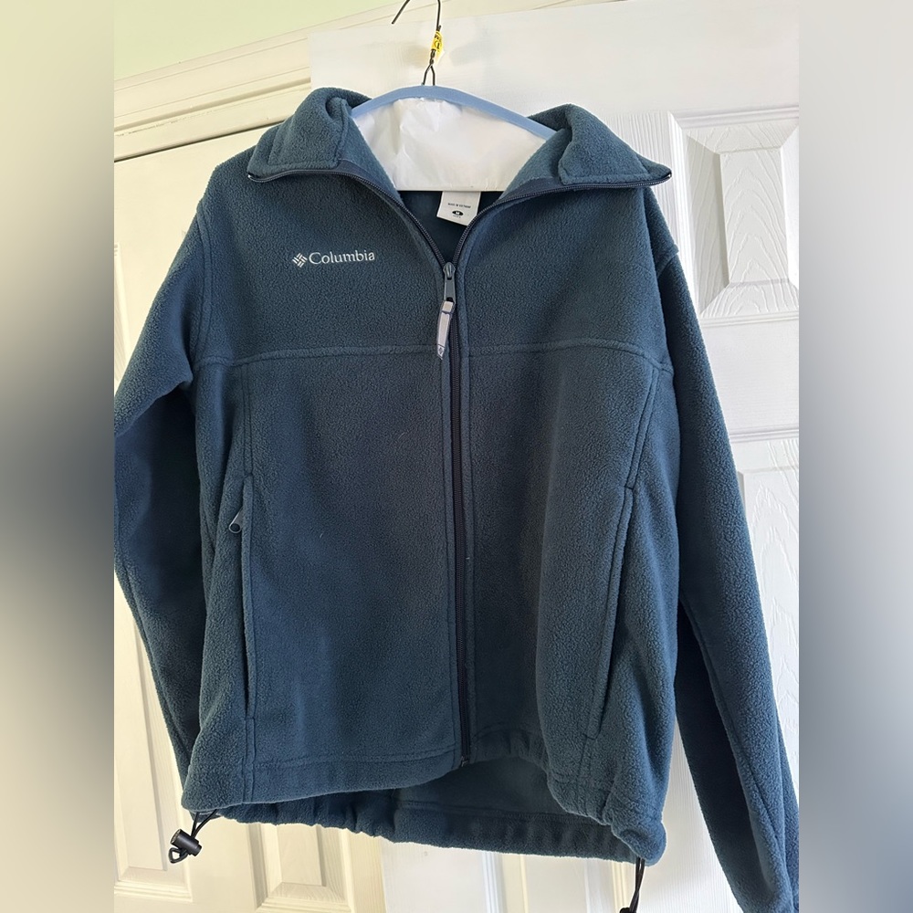 Men’s vintage Columbia fleece full zipper jacket size Medium